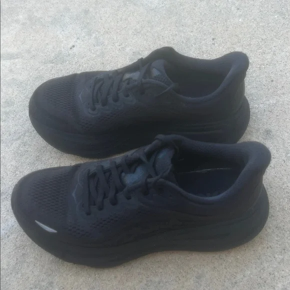 HOKA ONE ONE Women's Bondi 9 Black Sneakers Size 7 - Picture 3 of 8
